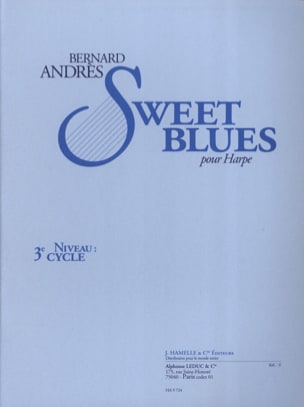 Sweet Blues Bernard Andrès Partition Harpe