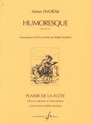 Humoresque op. 101 n° 7 DVORAK Partition Flûte traversière