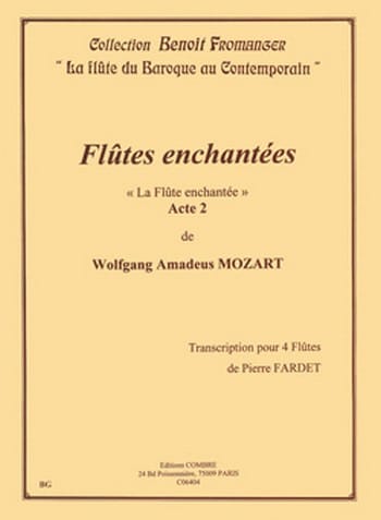 La Flûte Enchantée Acte 2 MOZART Partition Flûte traversière