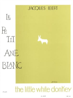 Le Petit Ane Blanc - Flûte IBERT Partition Flûte traversière