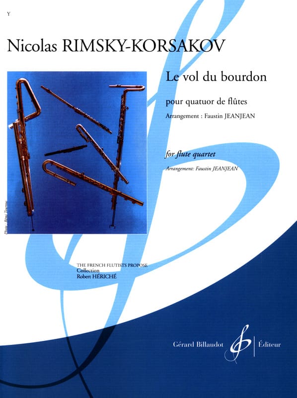 Le Vol du Bourdon - 4 Flûtes - RIMSKY-KORSAKOV - Partition