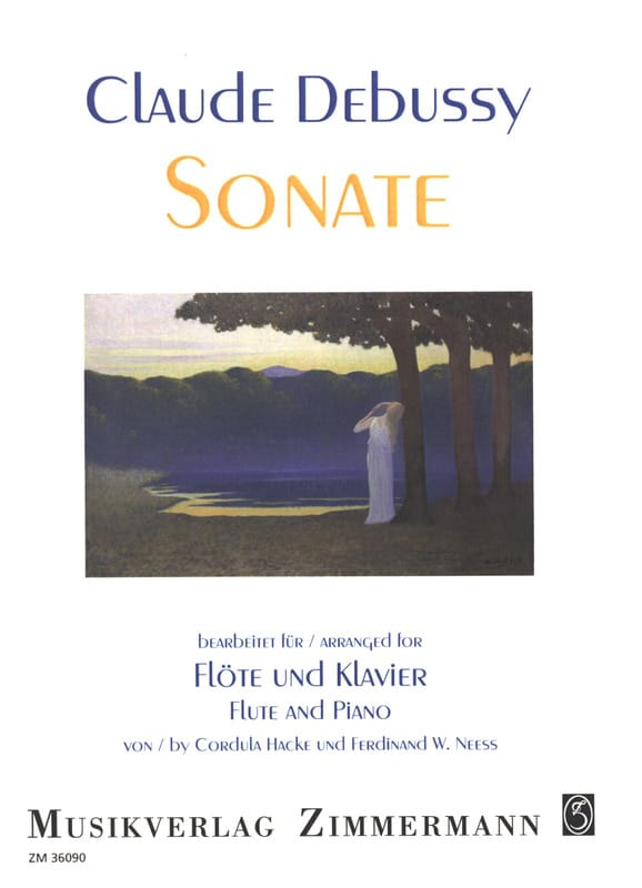 Sonate DEBUSSY Partition Flûte traversière