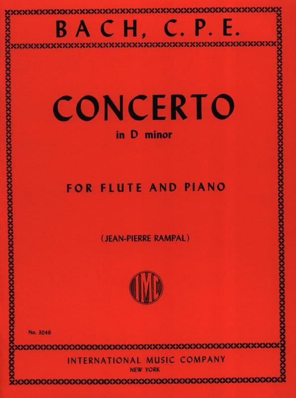 Concerto In D Minor - Flute Piano - Carl Philipp Emanuel Bach