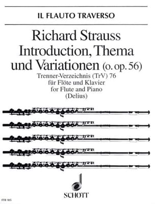 Introduction, Thema und Variationen op. 56 - Flöte Klavier