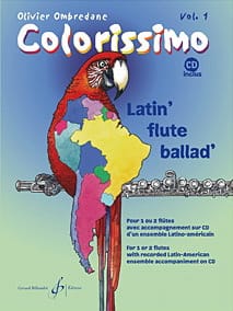 Colorissimo - Volume 1 Olivier Ombredane Partition Flûte traversière