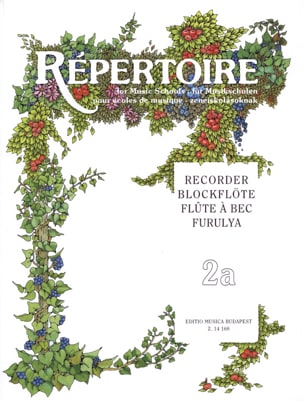Repertoire For Music Schools Vol 2A Janos Bali Partition Flûte à bec