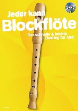 Jeder kann Blockflöte Partition Flûte à bec