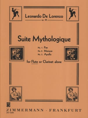 Suite mythologique op. 38 - Leonardo de Lorenzo - Partition