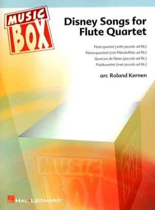 Disney Songs For Flute Quartet - Roland Kernen - Partition