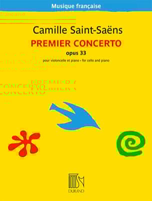 Concerto Violoncelle N° 1 opus 33 SAINT-SAËNS Partition Violoncelle