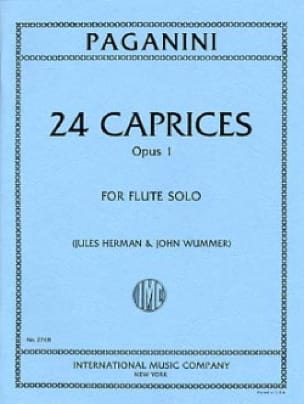 24 Caprices op.1 - Flûte Solo
