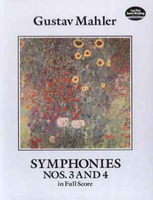 Symphonies N° 3 et 4 MAHLER Partition Grand format