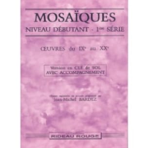 Mosaïques Débutant 1ère Série - Clé De Sol Avec Acct