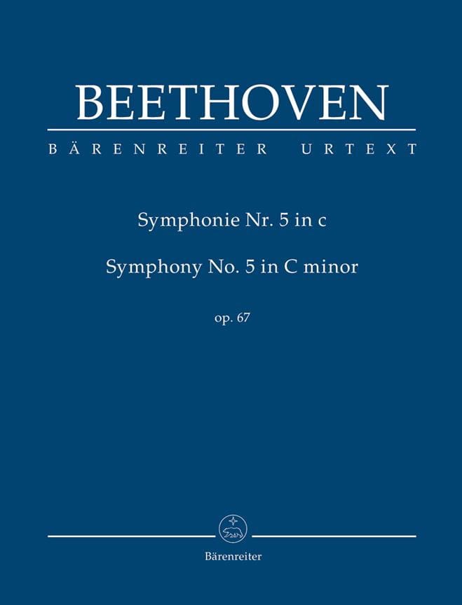 Symphonie N° 5 en Ut Min. Op. 67 BEETHOVEN Partition Petit format
