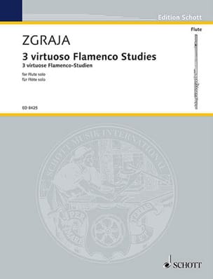 3 Virtuose Flamenco-Studien - Flöte solo - Krzysztof Zgraja