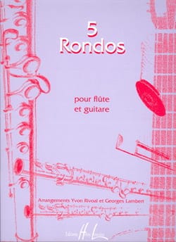 5 Rondos Rivoal Yvon / Lambert Georges Partition Duos
