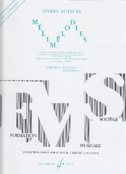 Mélimélodies - Volume 3 Jean-Clément Jollet Partition Solfèges