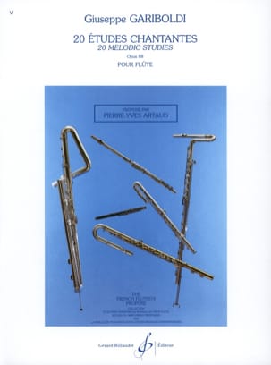 20 Etudes Chantantes Opus 88 GARIBOLDI Partition Flûte traversière