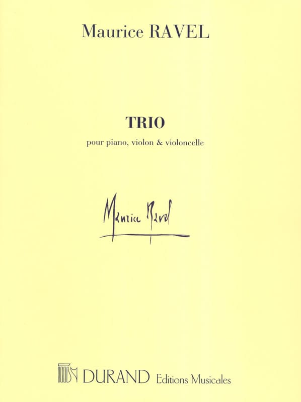 Trio - Parties RAVEL Partition Trios