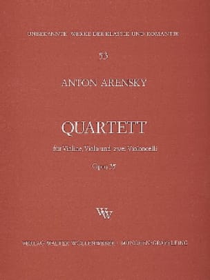 Quartett a-moll op. 35 - Violine, Viola, 2 Violoncelli