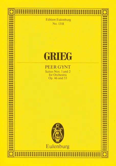 Peer-Gynt Suites 1 & 2 GRIEG Partition Petit format