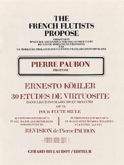 30 Etudes de virtuosité op. 75 - Volume 2 - Ernesto KÖHLER