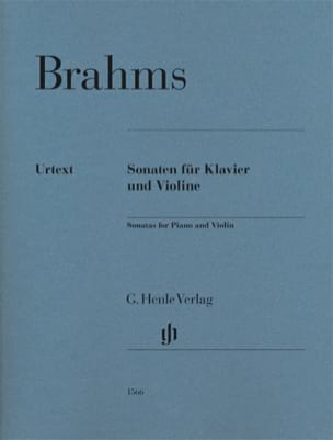 Sonates - Violon BRAHMS Partition Violon