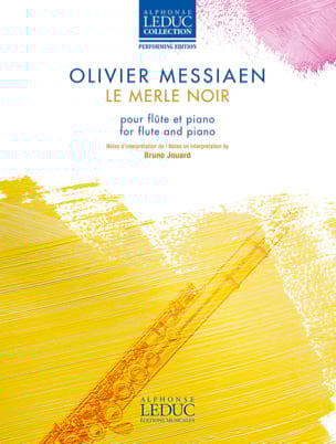 Le Merle Noir - Flûte MESSIAEN Partition Flûte traversière