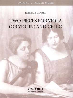 Two pieces for viola or violin and cello Rebecca Clarke Partition Duos
