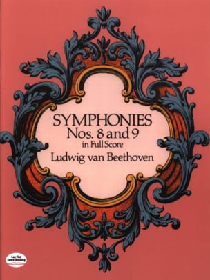 Symphonies N° 8 & 9 - Full Score BEETHOVEN Partition Grand format