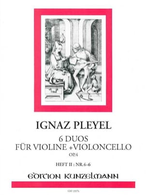 6 Duos für Violine und Violoncello op. 4 - Bd. 2 - Ignaz Pleyel