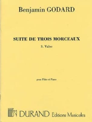 Valse n° 3 de la Suite de trois morceaux - Benjamin Godard - Partition