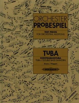 Orchester Probespiel Partition Tuba