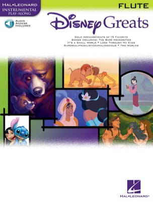 Disney greats DISNEY Partition Flûte traversière