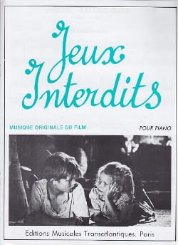 Jeux Interdits Piano Narciso Yepes Partition Musique de film