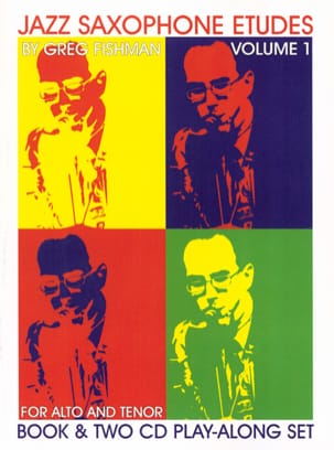 Jazz Saxophone Etudes - Volume 1 Greg Fishman Partition Saxophone