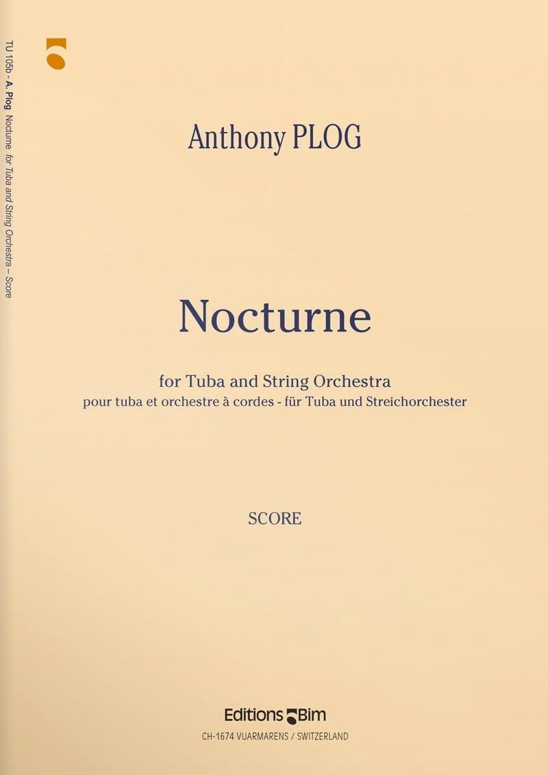 Nocturne - Parties Anthony Plog Partition Tuba