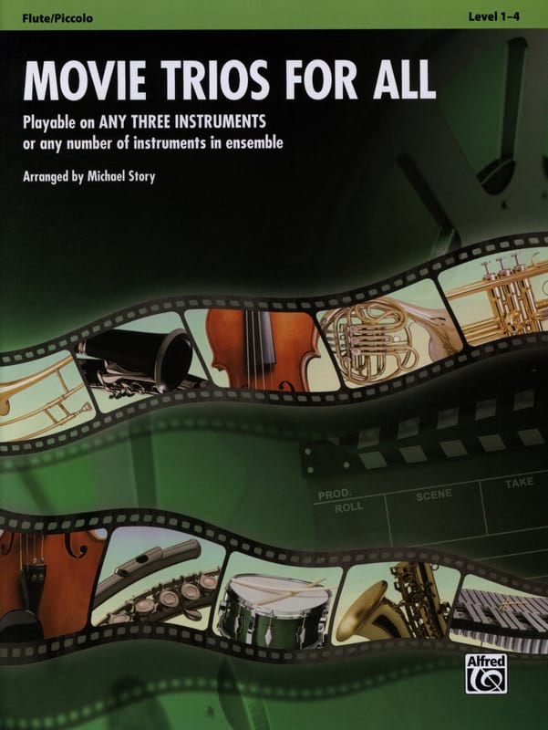 Movie Trios for All - Flûtes Partition Flûte traversière