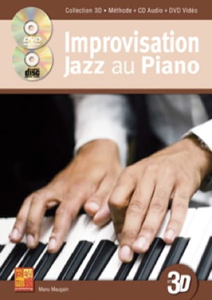 Improvisation Jazz au Piano 3D Manu Maugain Partition Piano
