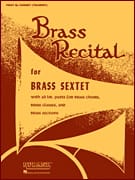 Brass Recital - Conducteur Partition Ensemble de cuivres