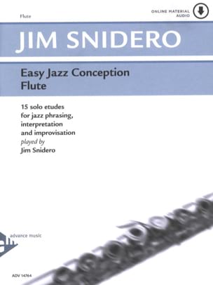 Easy Jazz Conception - 15 Solo Etudes - Jim Snidero - Partition
