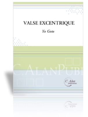 Valse Excentrique Yo Goto Partition Marimba