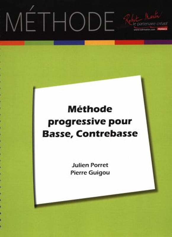 Méthode Progressive Julien Porret Partition Tuba