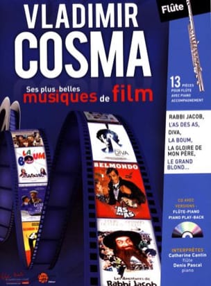 Ses Plus Belles Musiques de Film - Flûte - Vladimir Cosma - Partition
