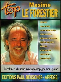 Top Maxime le Forestier - Maxime Le Forestier - Partition