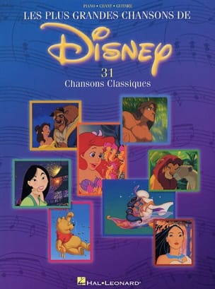 Les Plus Grandes Chansons de Disney DISNEY Partition Musique de film
