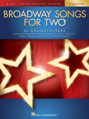 Broadway Songs for Two Flutes Partition Flûte traversière