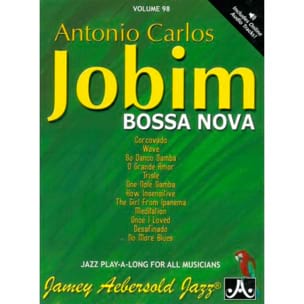 Volume 98 - Carlos Jobim METHODE AEBERSOLD Partition Jazz