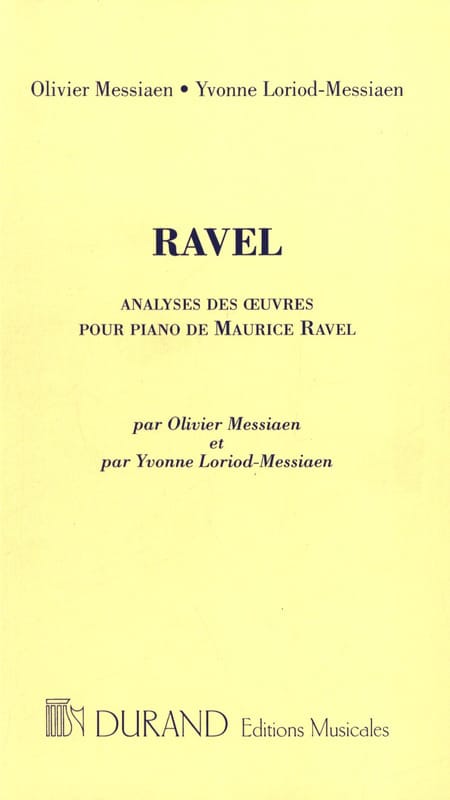 Analyse des oeuvres pour piano de Maurice Ravel