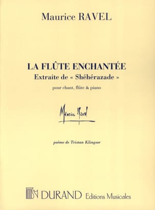 La Flûte Enchantée RAVEL Partition Flûte traversière